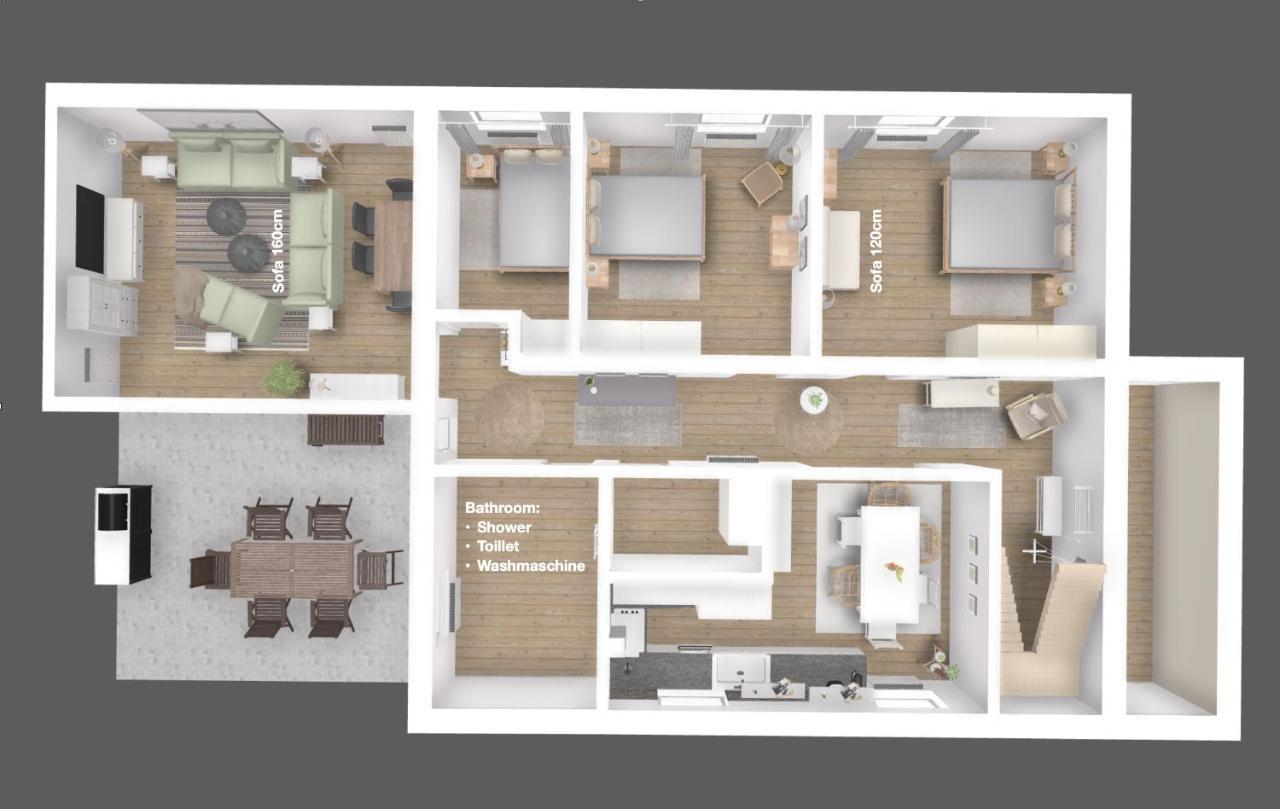 Stylish Apartment Under The Tatras สตราบา ภายนอก รูปภาพ