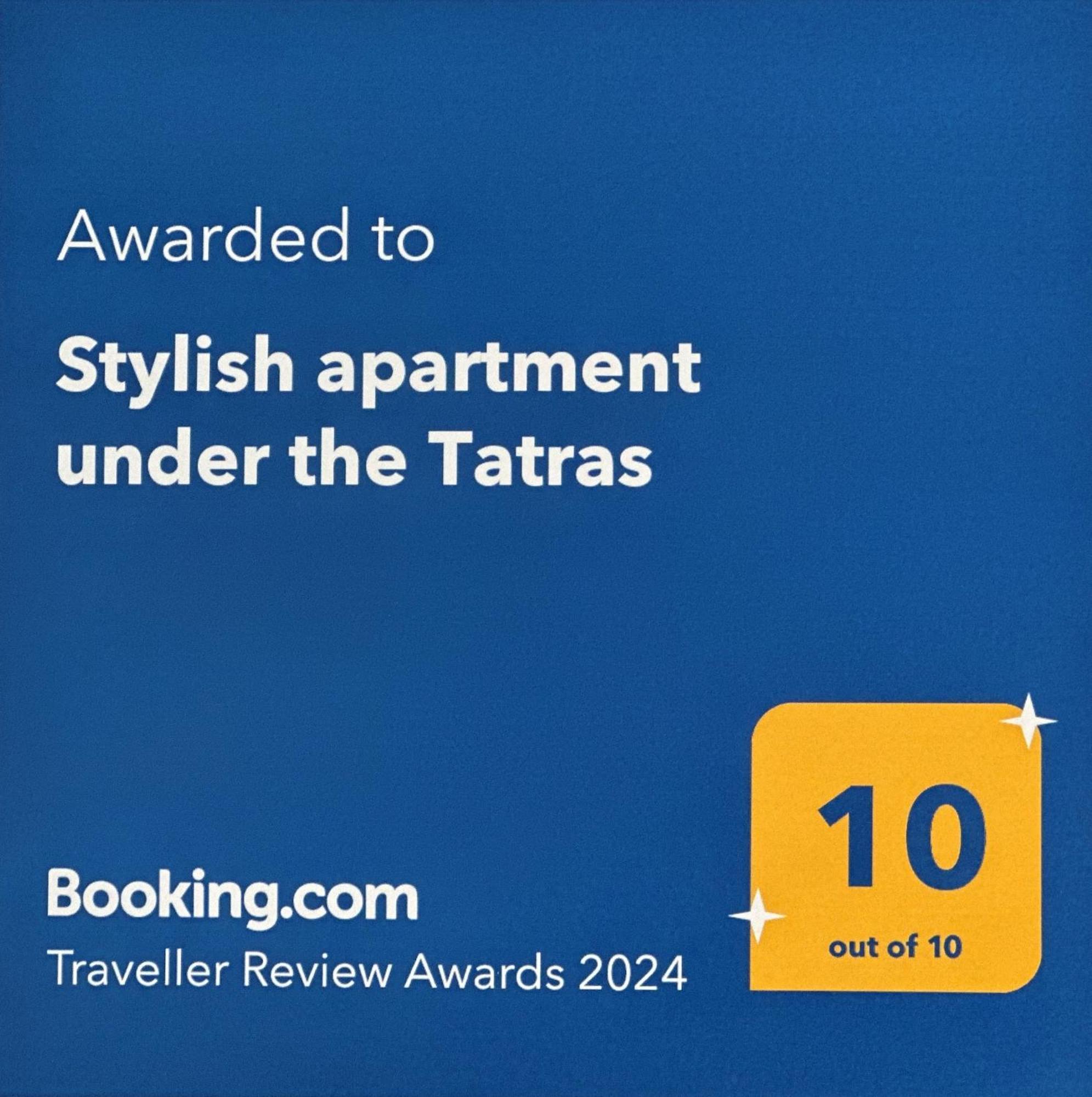 Stylish Apartment Under The Tatras สตราบา ภายนอก รูปภาพ